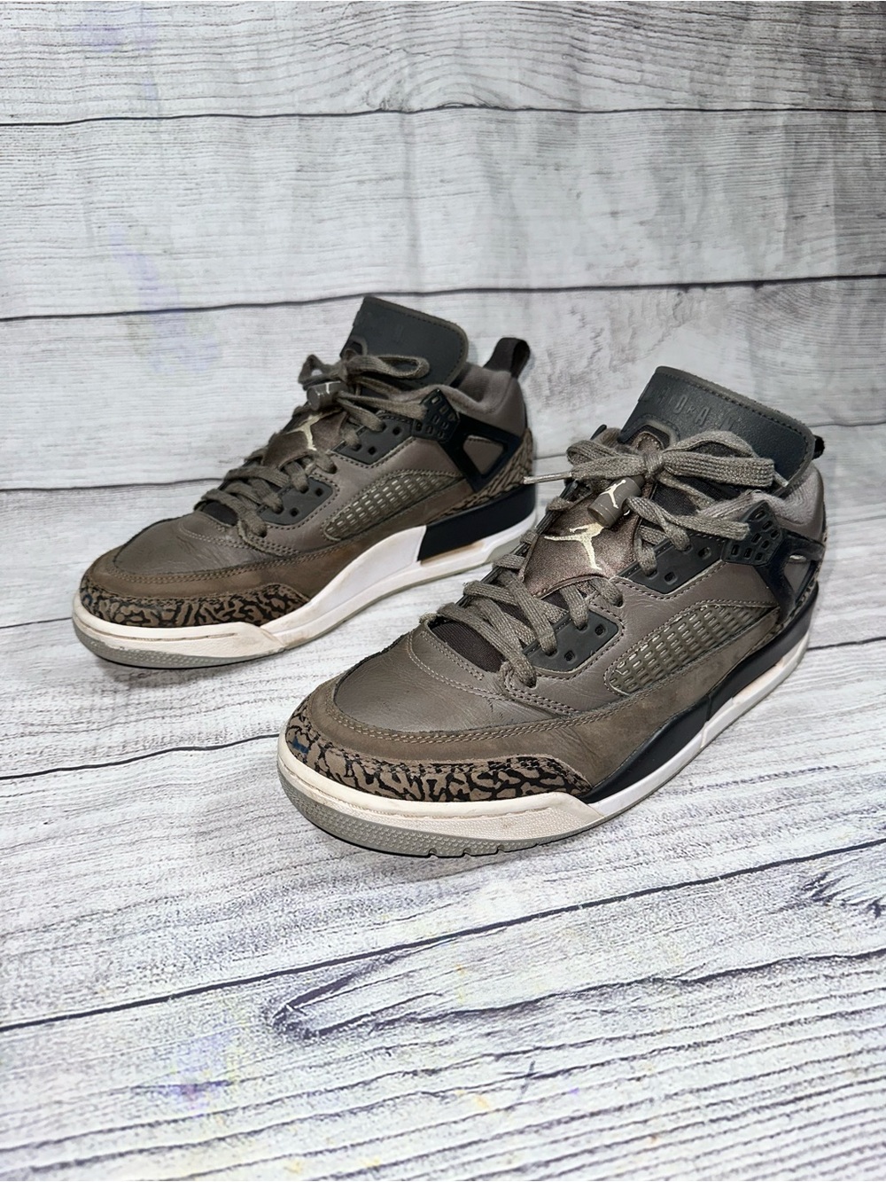Nike Air Jordan Spizike Low Cave Stone  Anthracite FQ1759-201 size 8.5 M